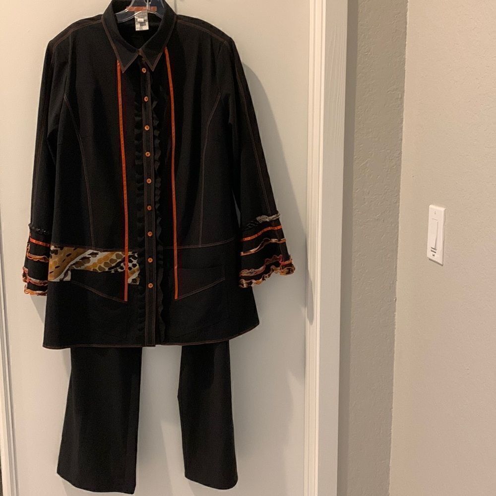 Alain Weiz Couture Pants Set